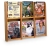 3 MAGAZINE 6 BROCHURE OAK DISPLAY RACKS-LIGHT OAK 30