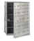 Front Loading 14-Door Horizontal Mailbox