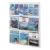 Lobby,Display,6 Magazine Pocket,6 Phamphlet Wall-Mount Literature Rack,N1017351