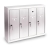 4-Door Surface Mount Vertical Mailbox