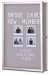 Easy-Tack Board. Alum Radius Frame. Indoor 24