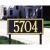 One Line Lawn Mount Plaque