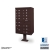 13 Door CBU with Pedestal (Bronze)