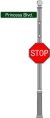 Street Sign Posts/Poles, 10 Foot, 3