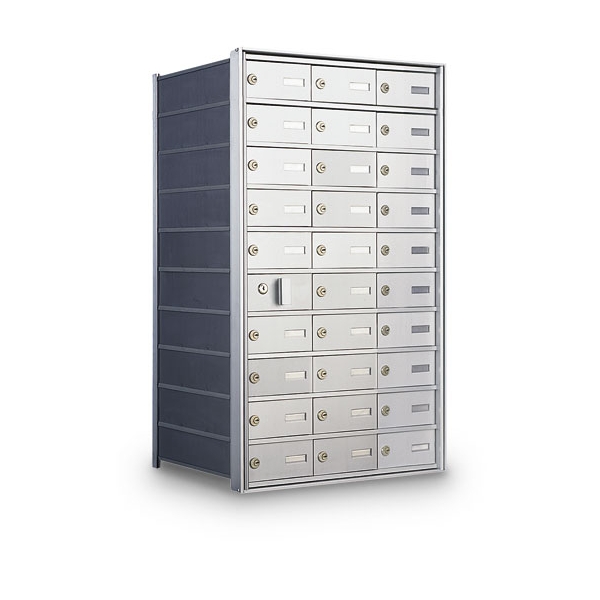 Front Loading 29-Door Horizontal Private Mailbox