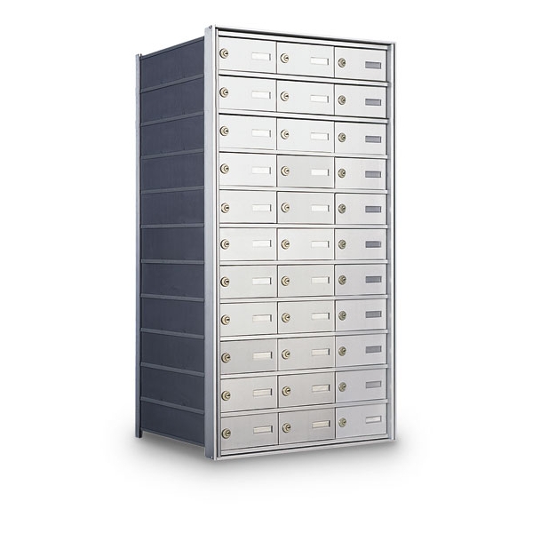 Rear Loading 33-Door Horizontal Private Mailbox