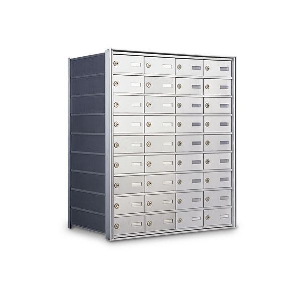 Rear Loading 36-Door Horizontal Private Mailbox