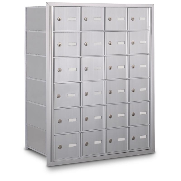 Rear Loading 24-Door Horizontal Mailbox