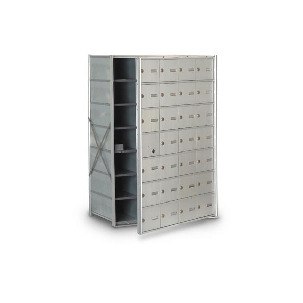 Front Loading 27-Door Horizontal Mailbox