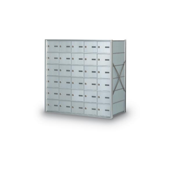 Rear Loading 30-Door Horizontal Mailbox