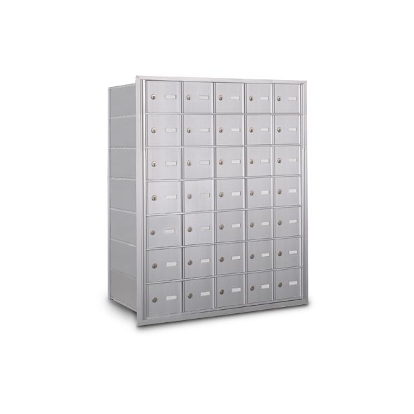 Rear Loading 35-Door Horizontal Mailbox