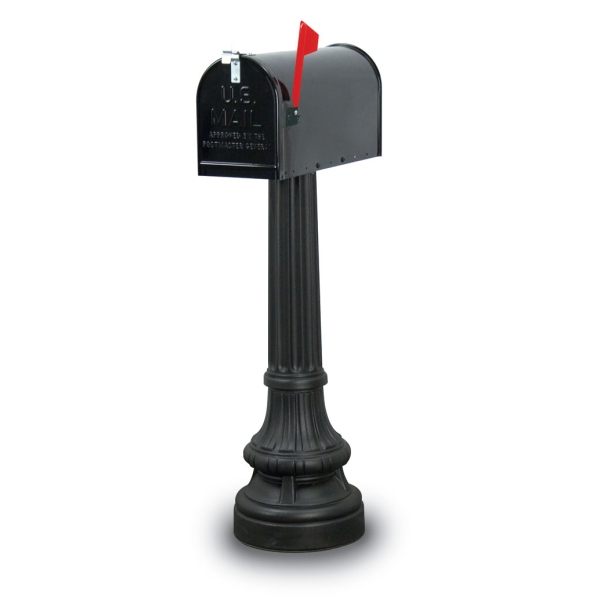 Everette Medium Single Colonial Mailbox