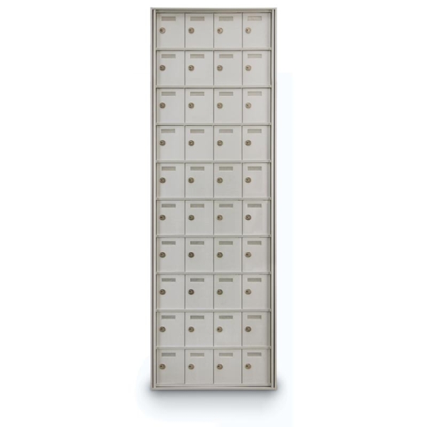 40-Door Rear-Loading Private Horizontal Mailbox