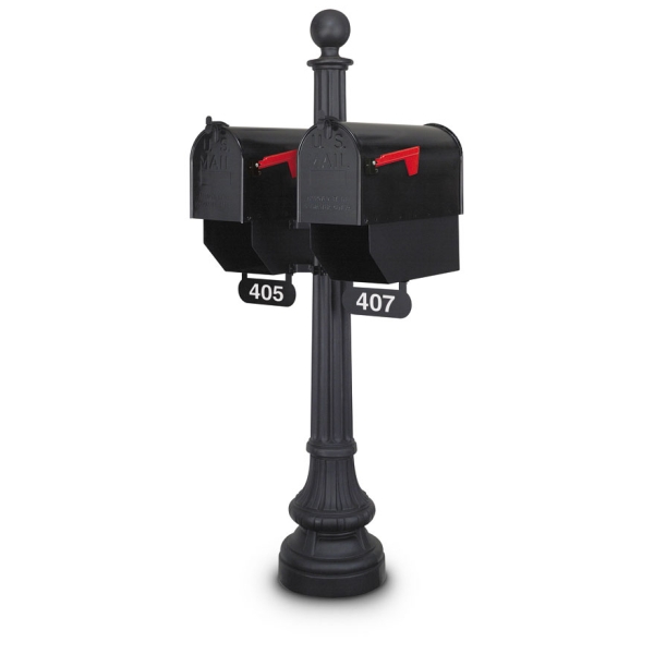 Monroe Medium Double Colonial Mailbox