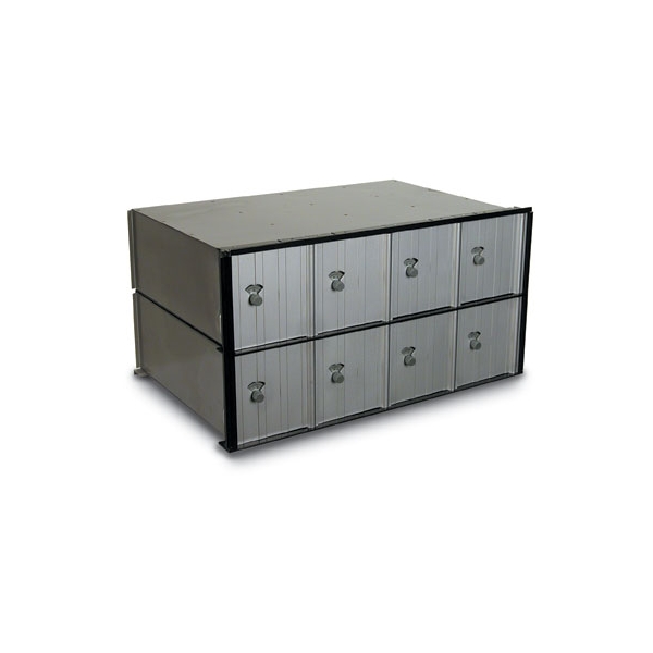 12 Door Rack Ladder P.O. Boxes - Combination Lock
