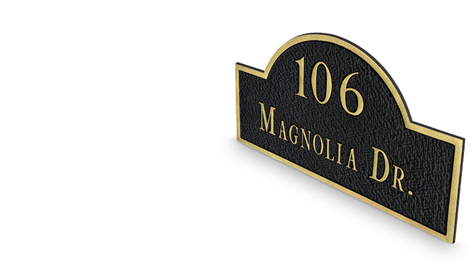 Address Plaques
