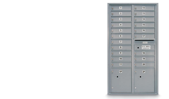 STD-4C Horizontal Mailboxes